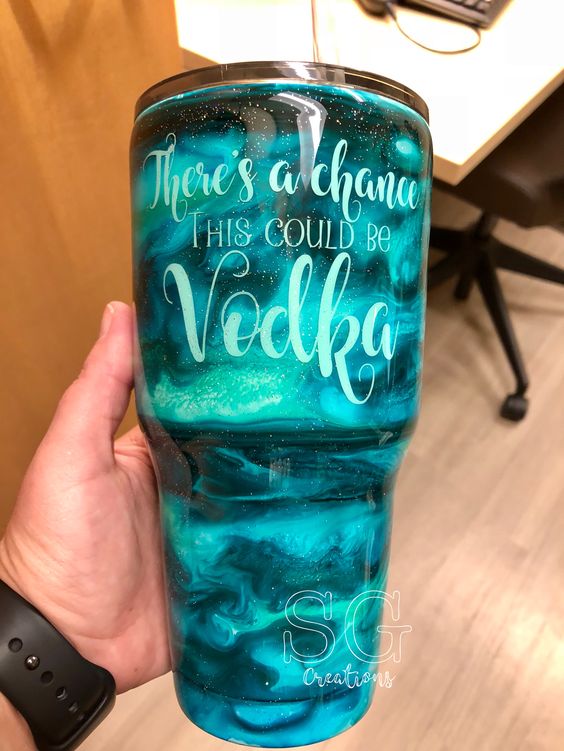 There’s a Chance This Could Be Vodka Tumbler