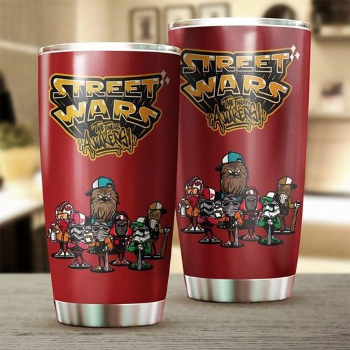 Street Wars The Thugs Awakens Red Stainless Steel Tumbler 20Oz