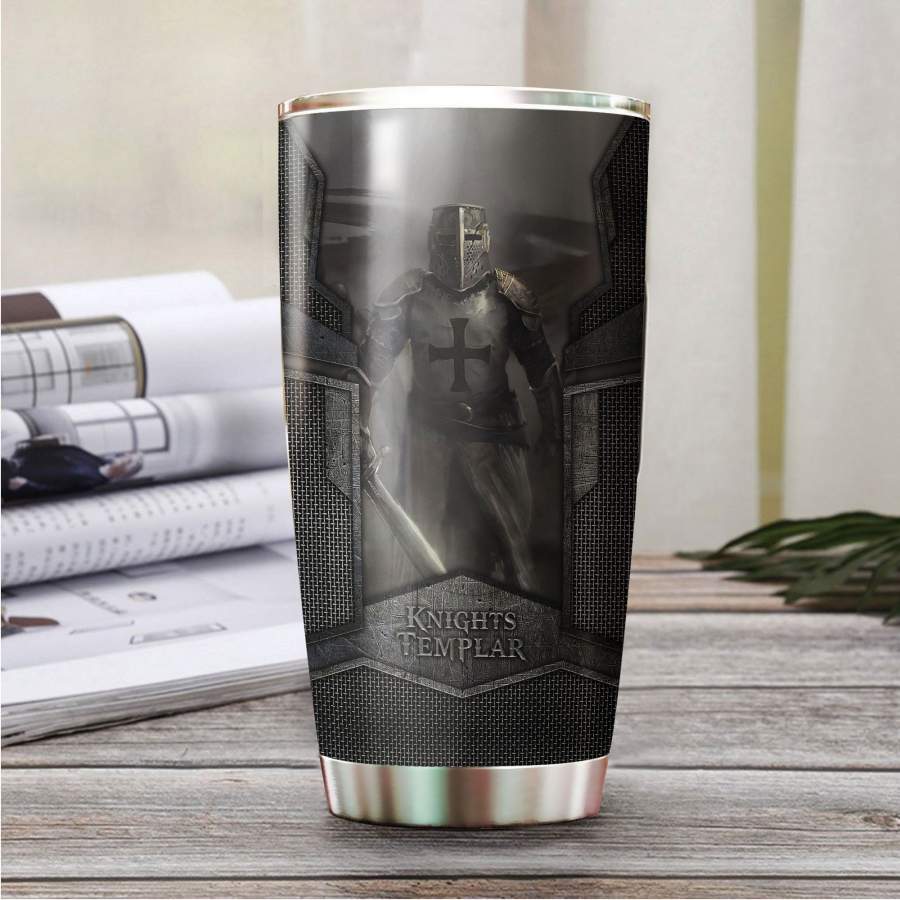 [Tumbler] Knights Templar Stainless Steel-608