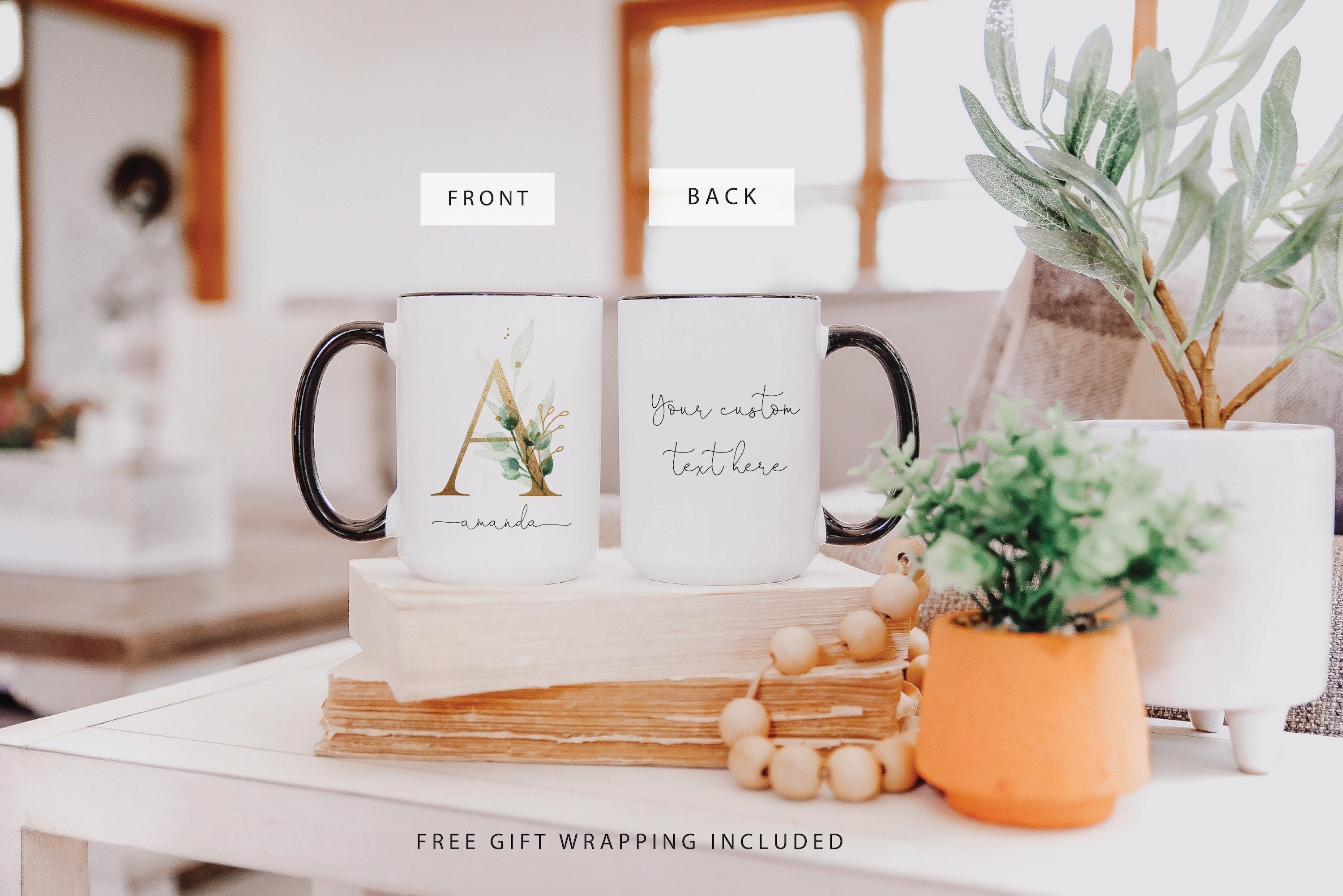 Letter Mug,Initial Mug,Personalized Mug,Custom Name Mug,Monogram Mug,Mug For Mom,Mom Gift,Mom Mug,Custom Mug,Bridesmaid gift,Unique gifts