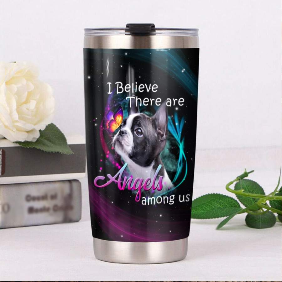 Boston Terrier Steel Tumbler JR2111 82O60