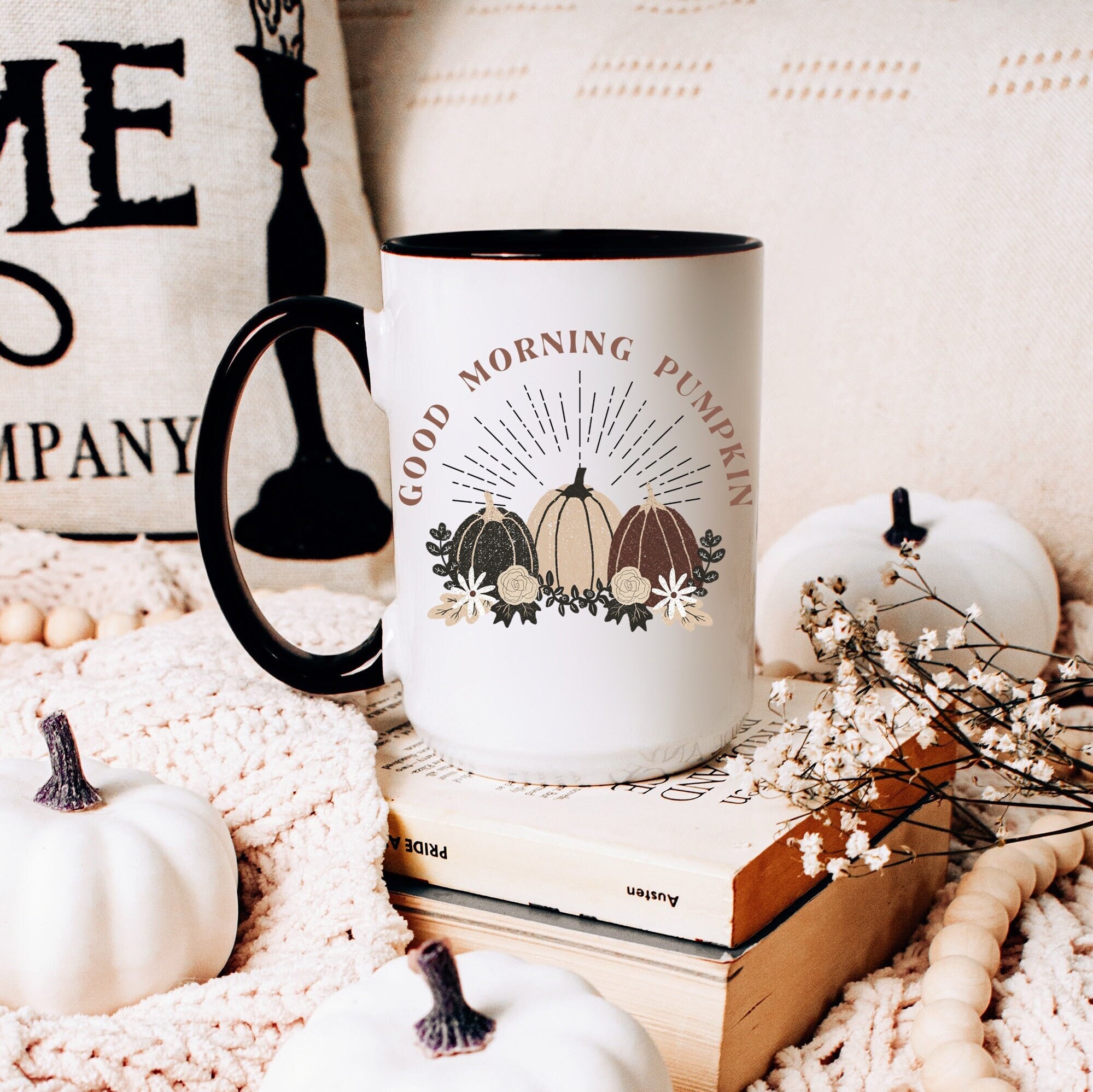 Good Morning Pumpkin Mug, Morning Pumpkin Mug, Pumpkin Spice Mug, Pumpkin Coffee Mug, Hello Pumpkin Mug, Fall Coffee Mug