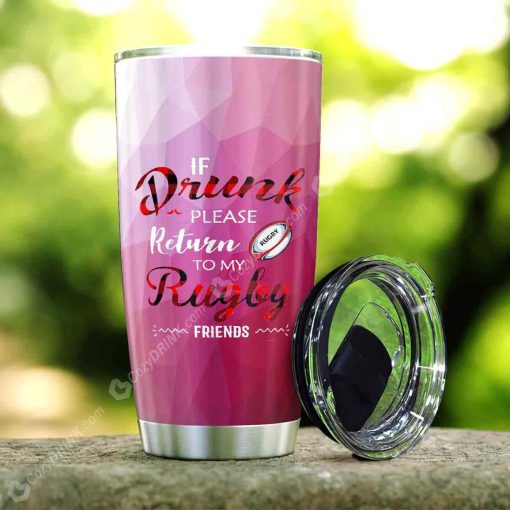 Rugby Friends Stainless Steel Tumbler