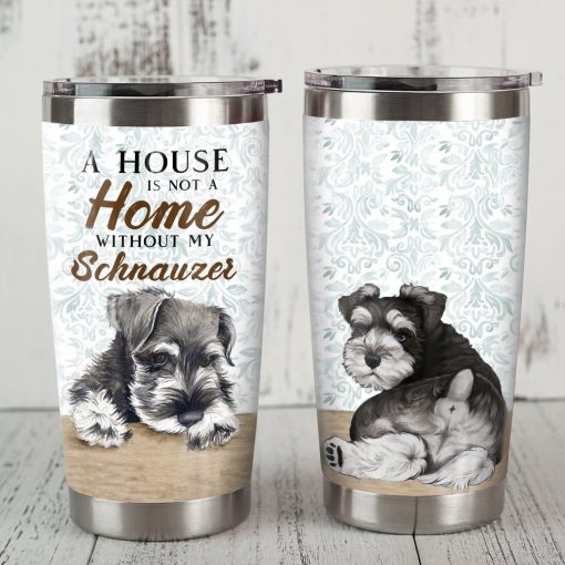 Miniature Schnauzer Dog Steel Tumbler, Gift For Mother, 40Th Birthday Gift Ideas, Gifts For New Moms, Dad Day Gifts, Gift For Sister