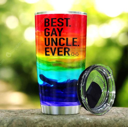 Best Gay Uncle Ever Stainless Steel Tumbler