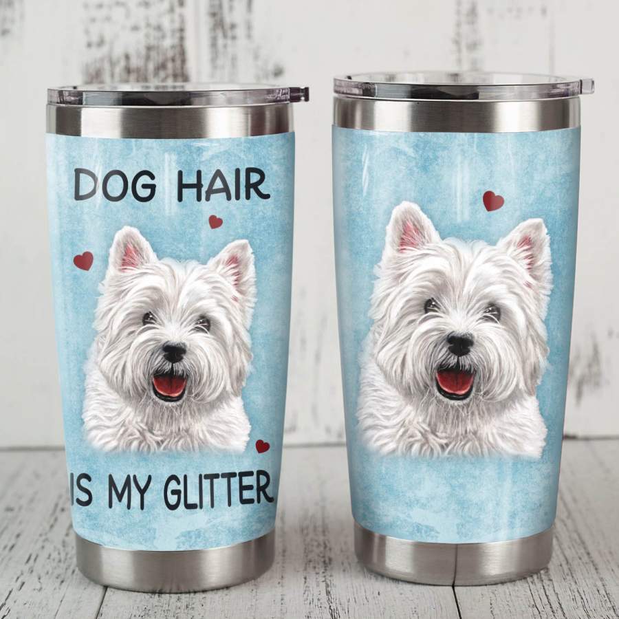 Westie Dog Steel Tumbler MR1108 71O52