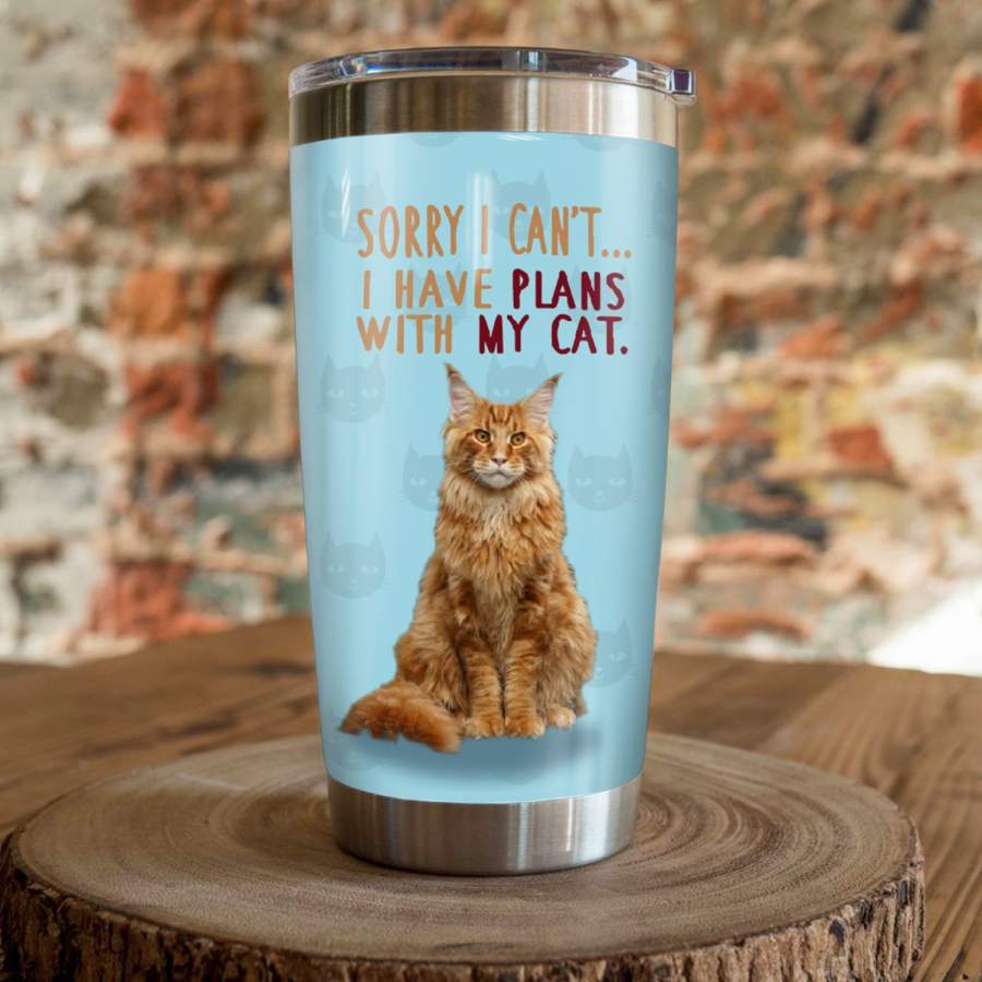 Maine Coon Cat Steel Tumbler MR1704 71O43