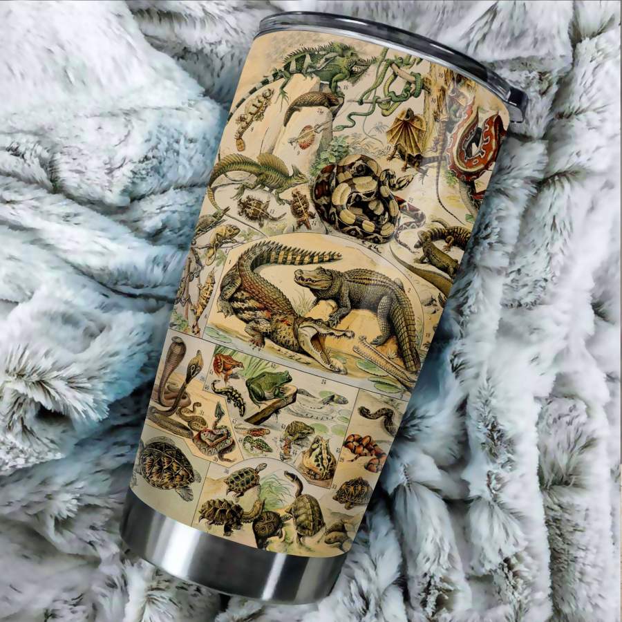 Love Reptiles Stainless Steel Tumbler