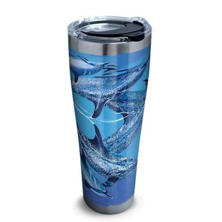 Dolphins CL15100048MDT 16oz 20oz Travel Mug Vacuum Sealed Tumblers