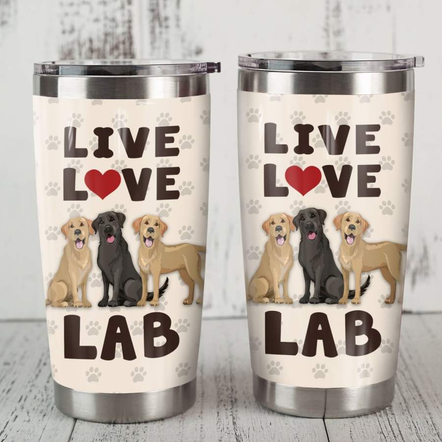 Labrador Retriever Dog Steel Tumbler MR1002 69O52