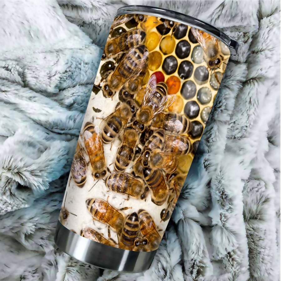 Bees Hive Stainless Steel Tumbler