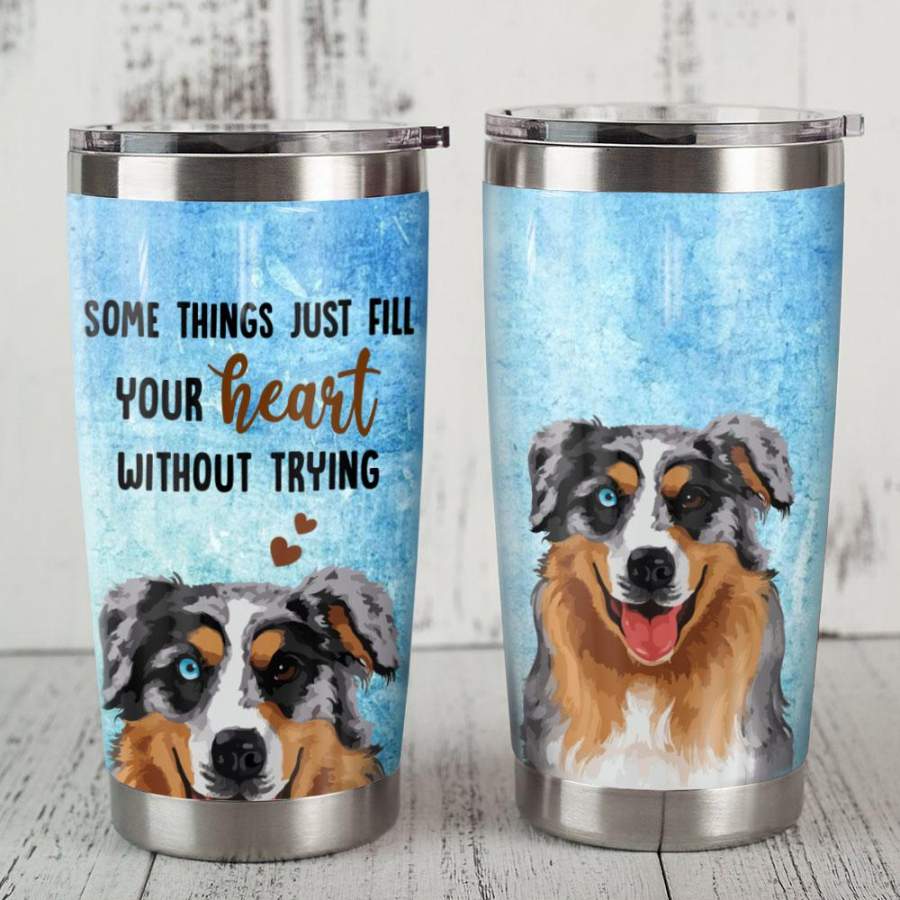 Australian Shepherd Dog Steel Tumbler FB0501 78O51