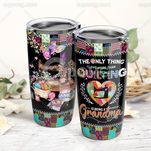 Quilting Grandma Tumbler 20Oz Pn68Tcb, New Dad Gifts, Gift Ideas For Sister, Gift For Friend, Mother’S Day Ideas, Best Gifts For Dad