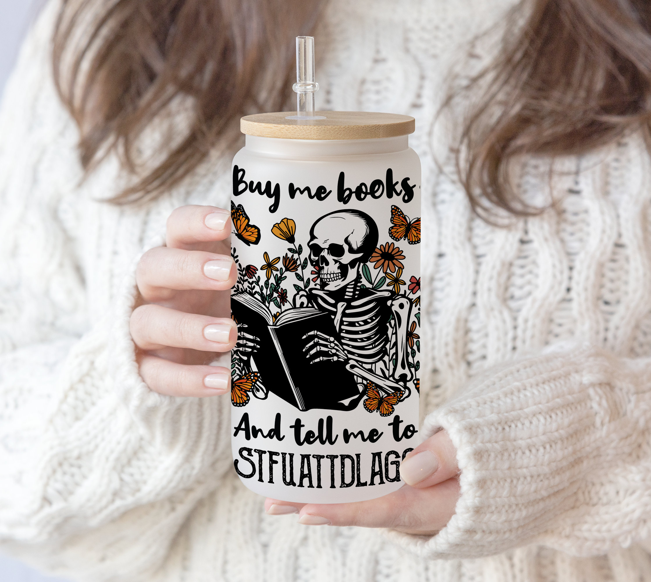 5 files 16 20 25 oz Shirt Mug Design Bundle Sublimation Tell Me To STFUATTDLAGG | Book Lover Librarian Bookish Bookworm Book Club PNG files