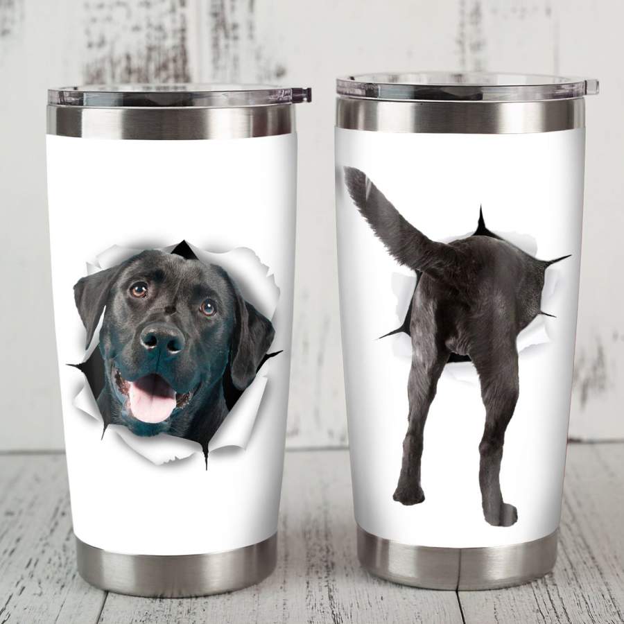 Labrador Retriever Dog Steel Tumbler MR1001 68O51