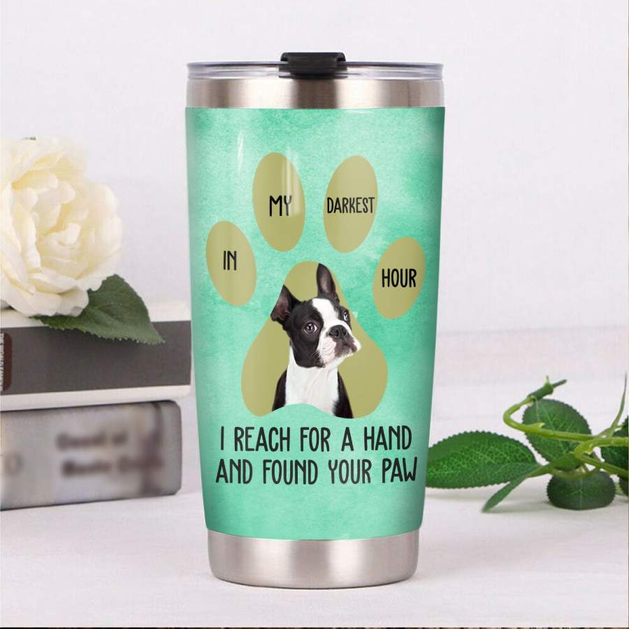 Boston Terrier Dog Steel Tumbler MR1305 68O31