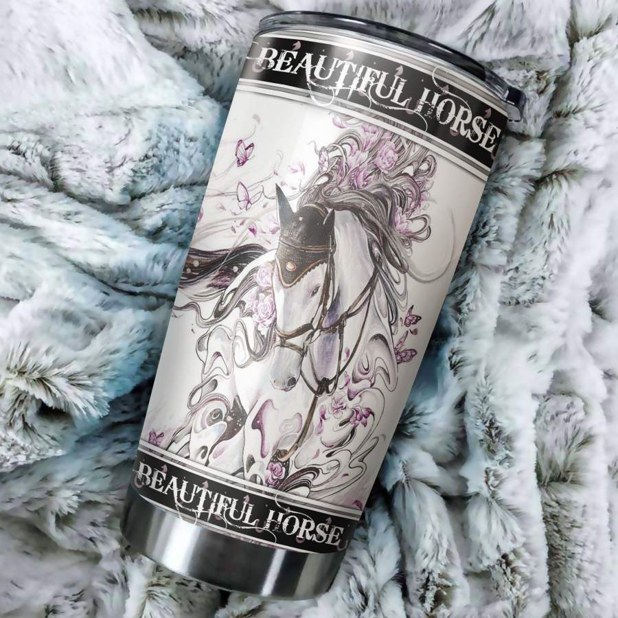 Beautiful Horse Stainless Steel Tumbler TA032602