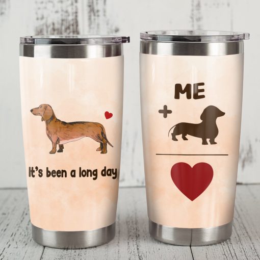 Dachshund Dog Steel Tumbler, Gift For Mother, Father’S Day Gift Ideas, Mother’S Day Gifts, Gifts For New Moms, Birthday Gift, New Dad Gifts