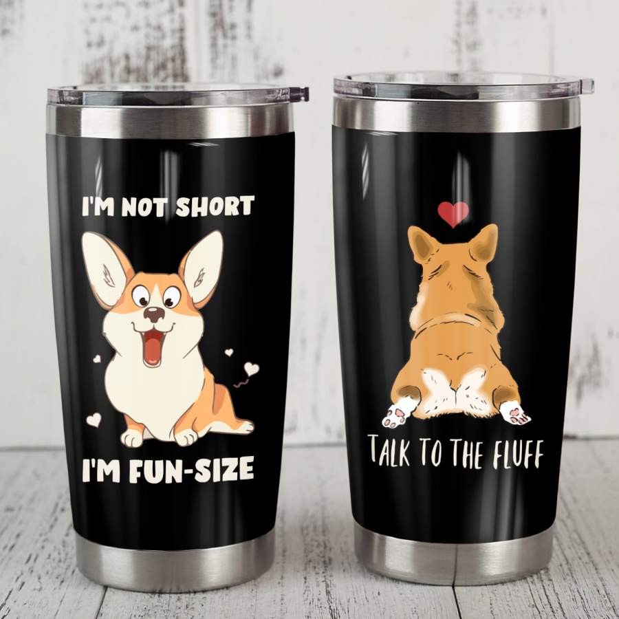 Corgi Dog Steel Tumbler FB0402 67O31