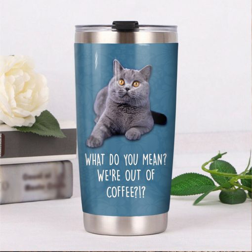 British Shorthair Cat Steel Tumbler, Mother’S Day Gifts, Birthday Gifts For Dad, Mom Christmas Gifts, Gift For Friend, Best Gifts For Mom