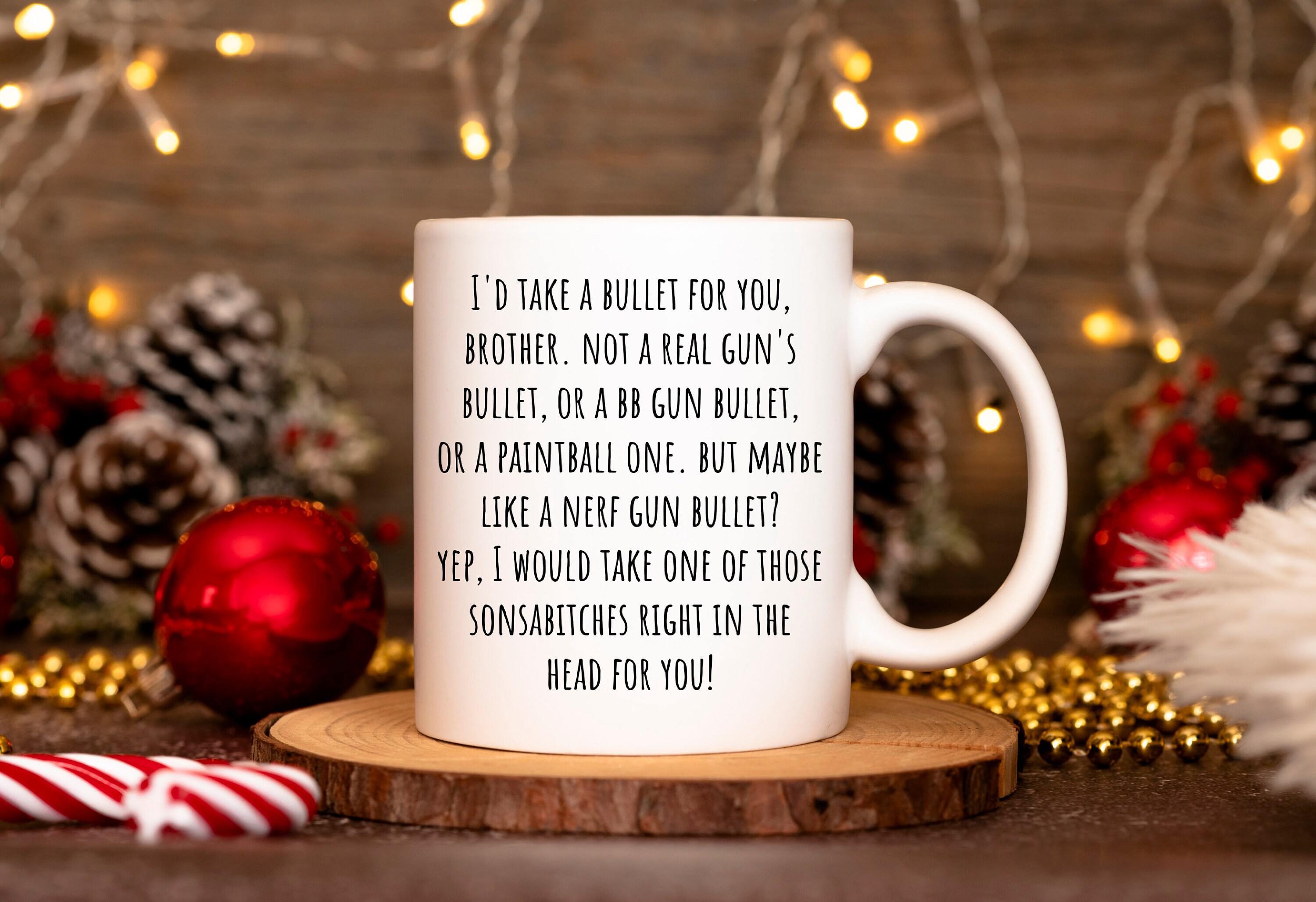 Funny Mug for Brother Brother Birthday Gift Personalized Custom Gift for Brother Gift from Sister Brother Christmas Gift Best Brother Ever