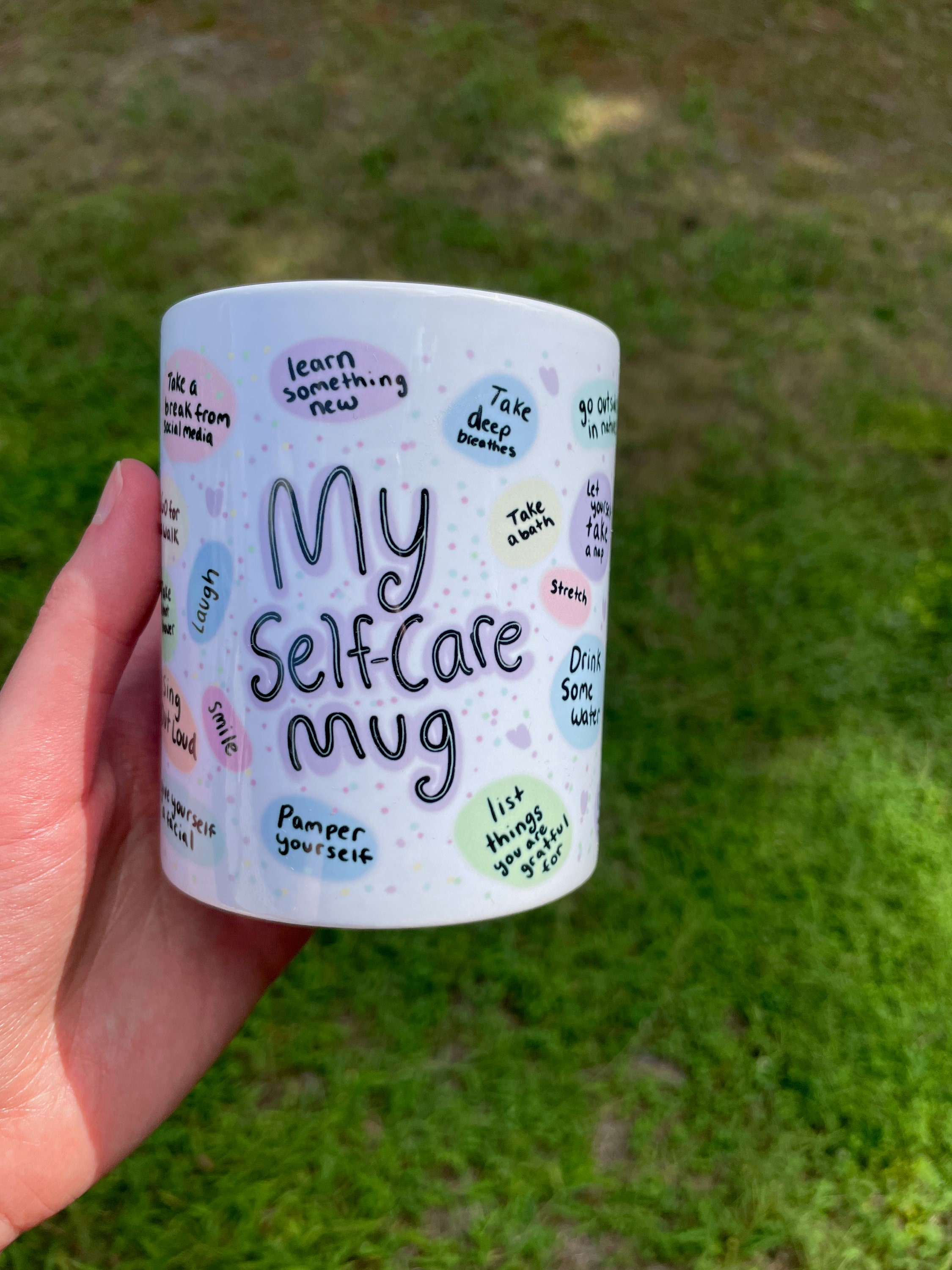 Self Love Mug, Mindfulness Mug, Mental Health Mug, Mental Health Gift, Self Care Gift, Motivational Mug, Positivity Gift, Self Care, Mindset