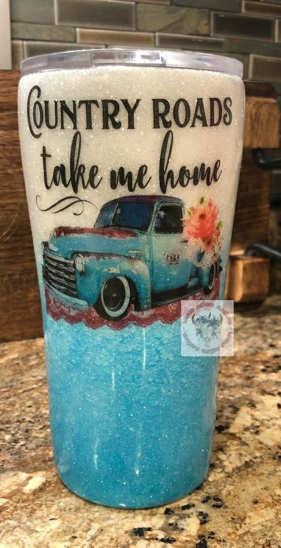 Country Roads Take Me Home Tumbler