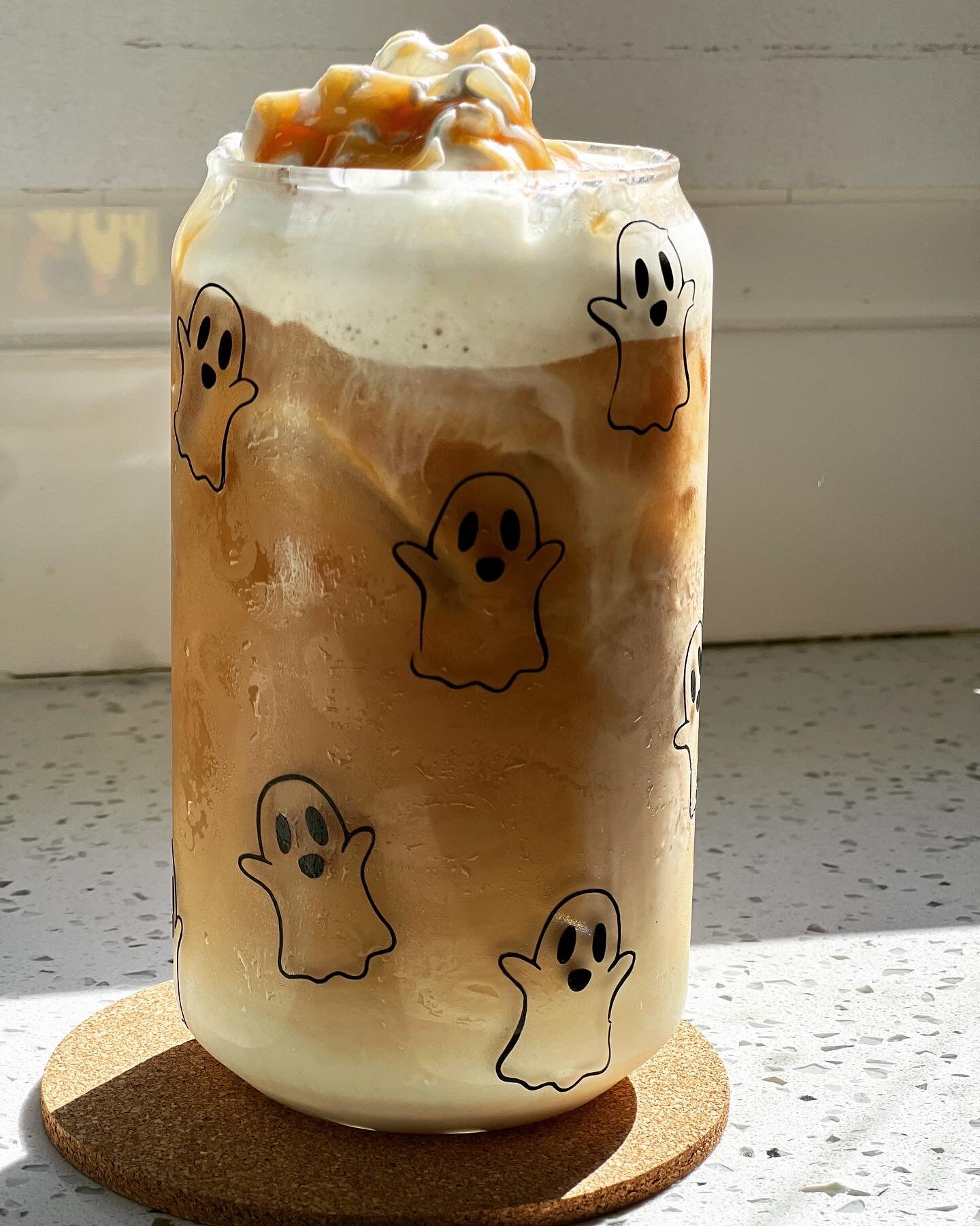 Spooky Glass Cup