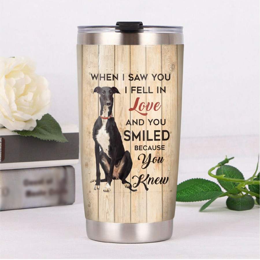 Greyhound Dog Steel Tumbler MR1303 69O43