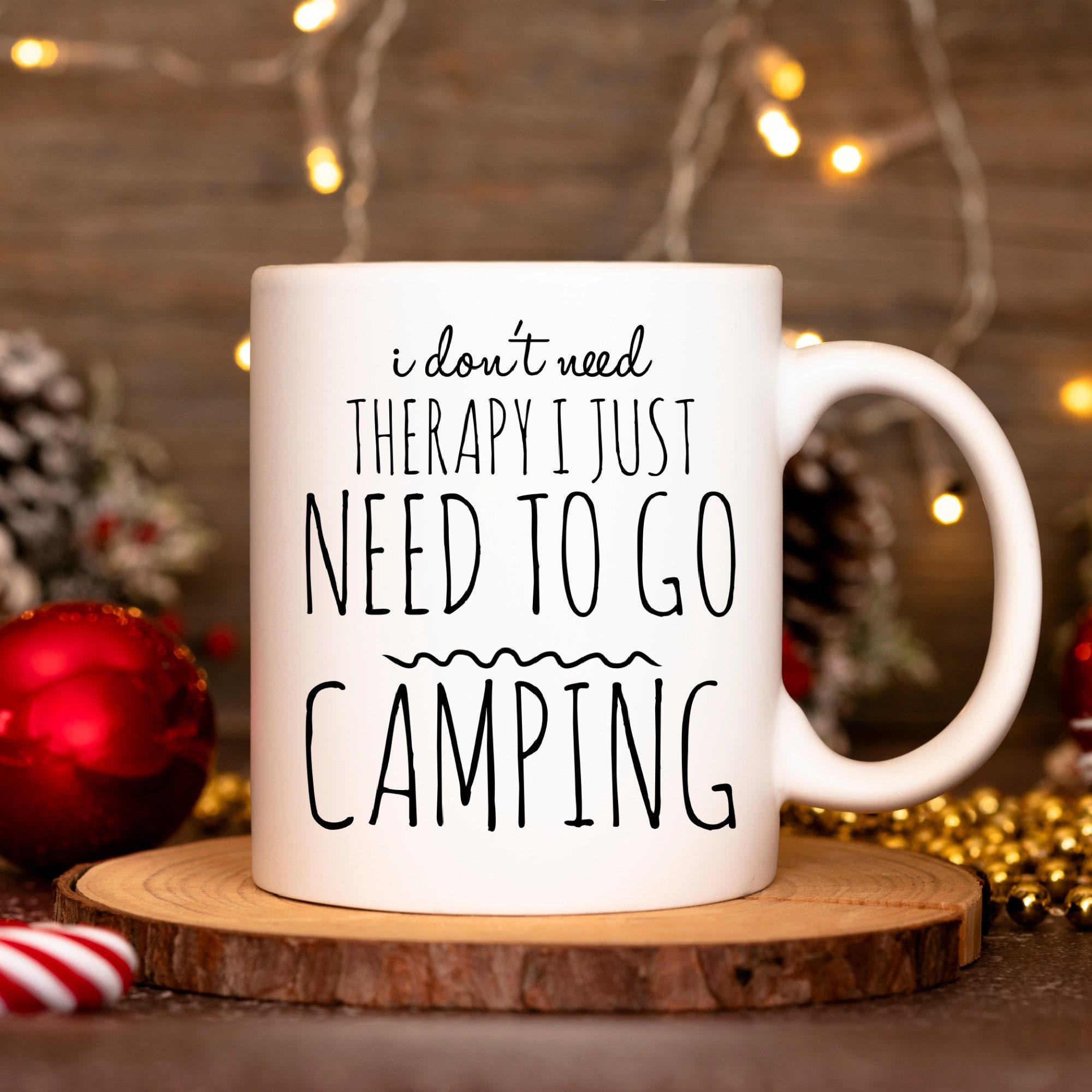 Camping Gifts, Camper Gift, Trailer Decor, Camper Decor, Gift for Camper, Funny Camping Gift, RV Decor, RV Gifts, I Just Need To Go Camping