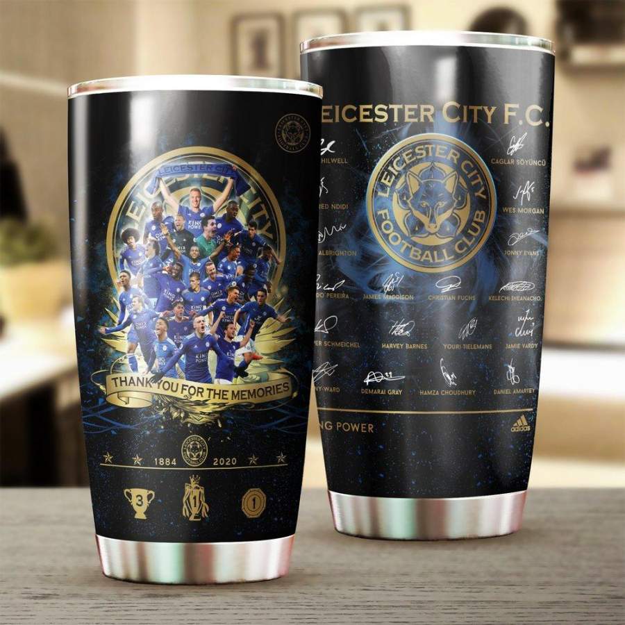 [Stainless Steel Tumbler] ENG108 Leicester City FC Stainless Steel Tumbler The Foxes Stainless Steel Mug Father’s Day gifts, Mother’s Day gift