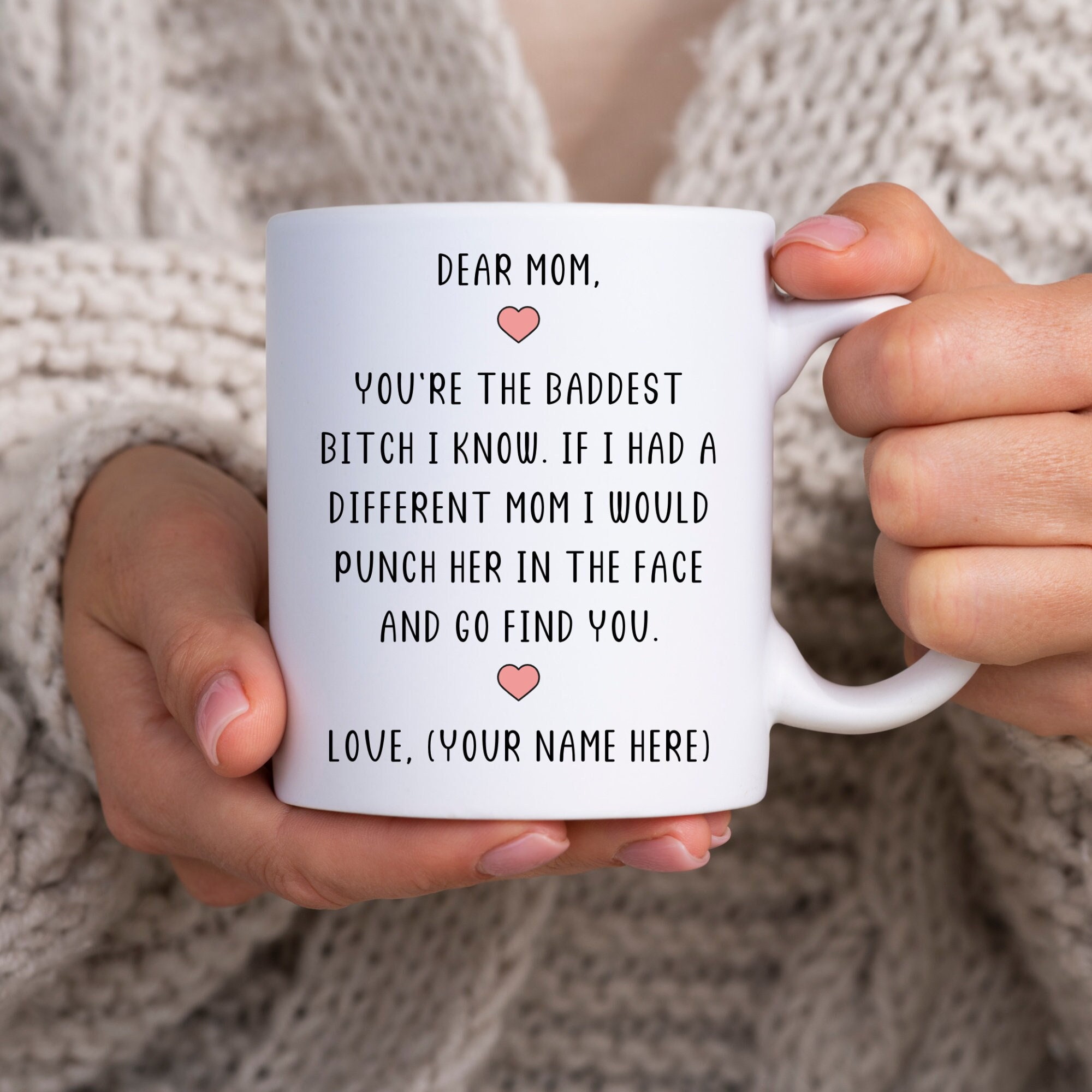 Personalized Gifts for Mom, Mothers Day Gift, Birthday Gift for Mom, Gag Gift for Mom, Mothers Day Mug, Funny Gifts for Moms, Mom Gag Gift