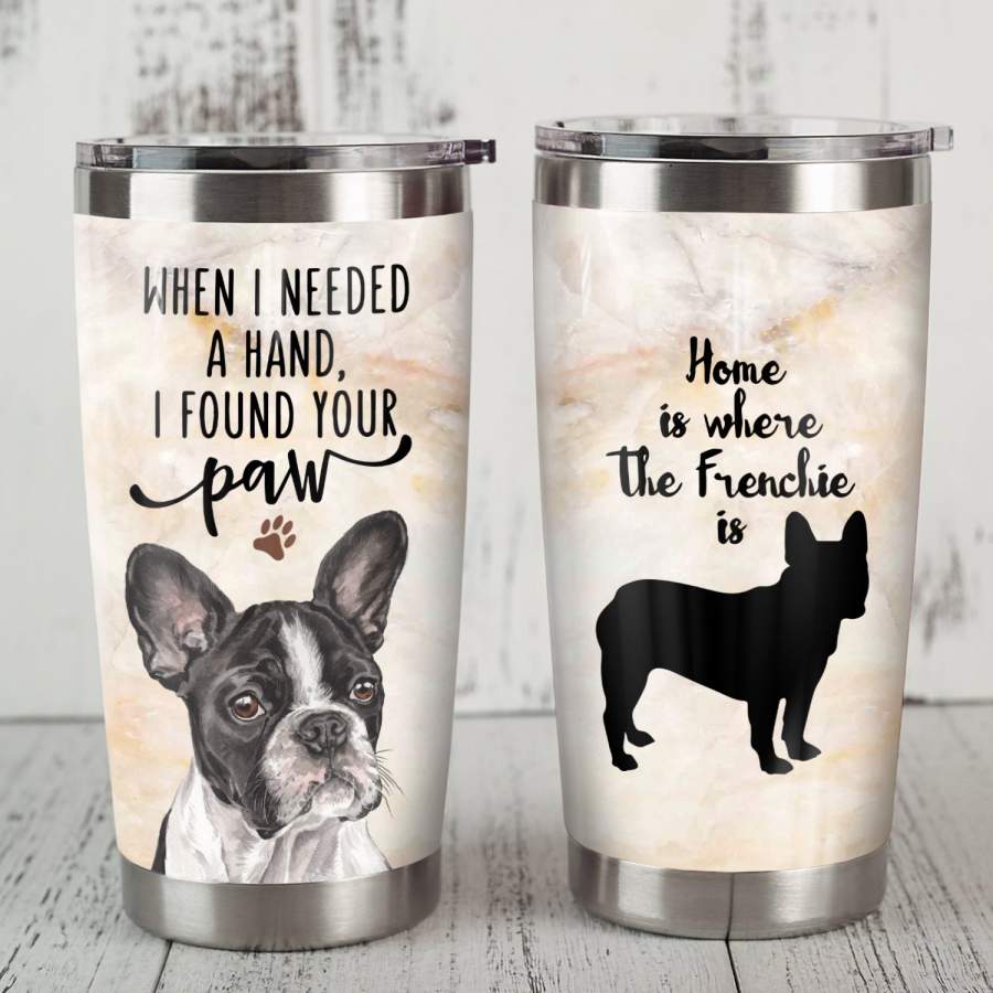 French Bulldog Steel Tumbler JR3003 87O34