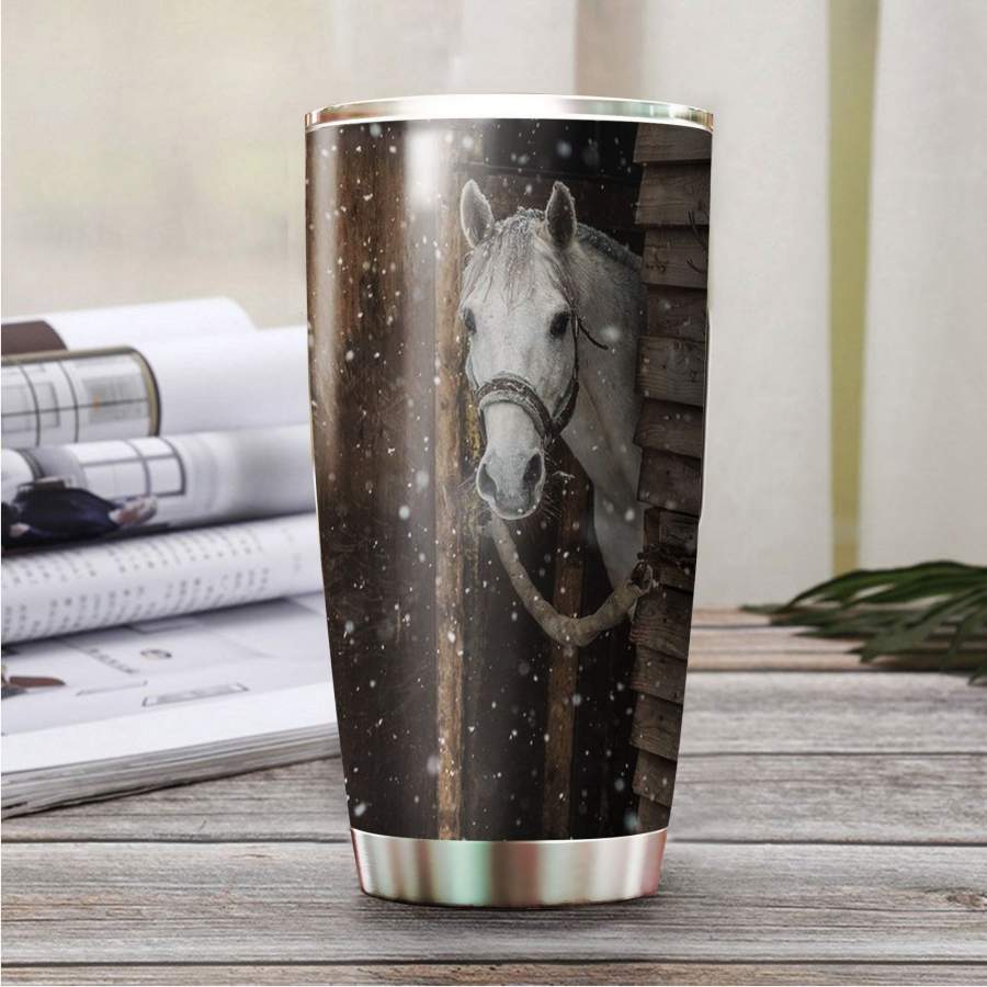 [Tumbler] Love Horse Stainless Steel-188