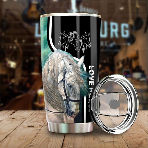 Love Horse Stainless Steel Tumbler, Gift For Girlfriend, Christmas Gifts For Dad, Best Gifts For Mom, 60Th Birthday Ideas, Gift Ideas For Dad