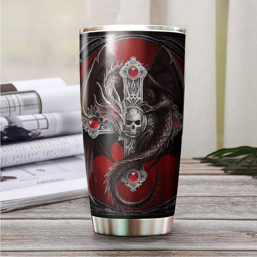 Beautiful Dragon Stainless Steel Tumbler