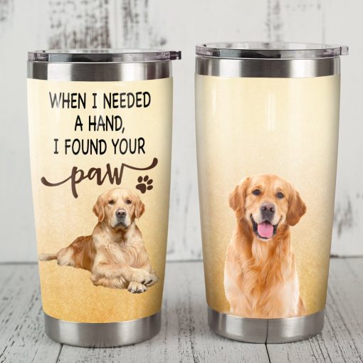 Golden Retriever Dog Steel Tumbler, Birthday Gift Ideas, Unique Mother Day Gifts, Gifts For Grandma, Good Gifts For Mom, Gift For Parent