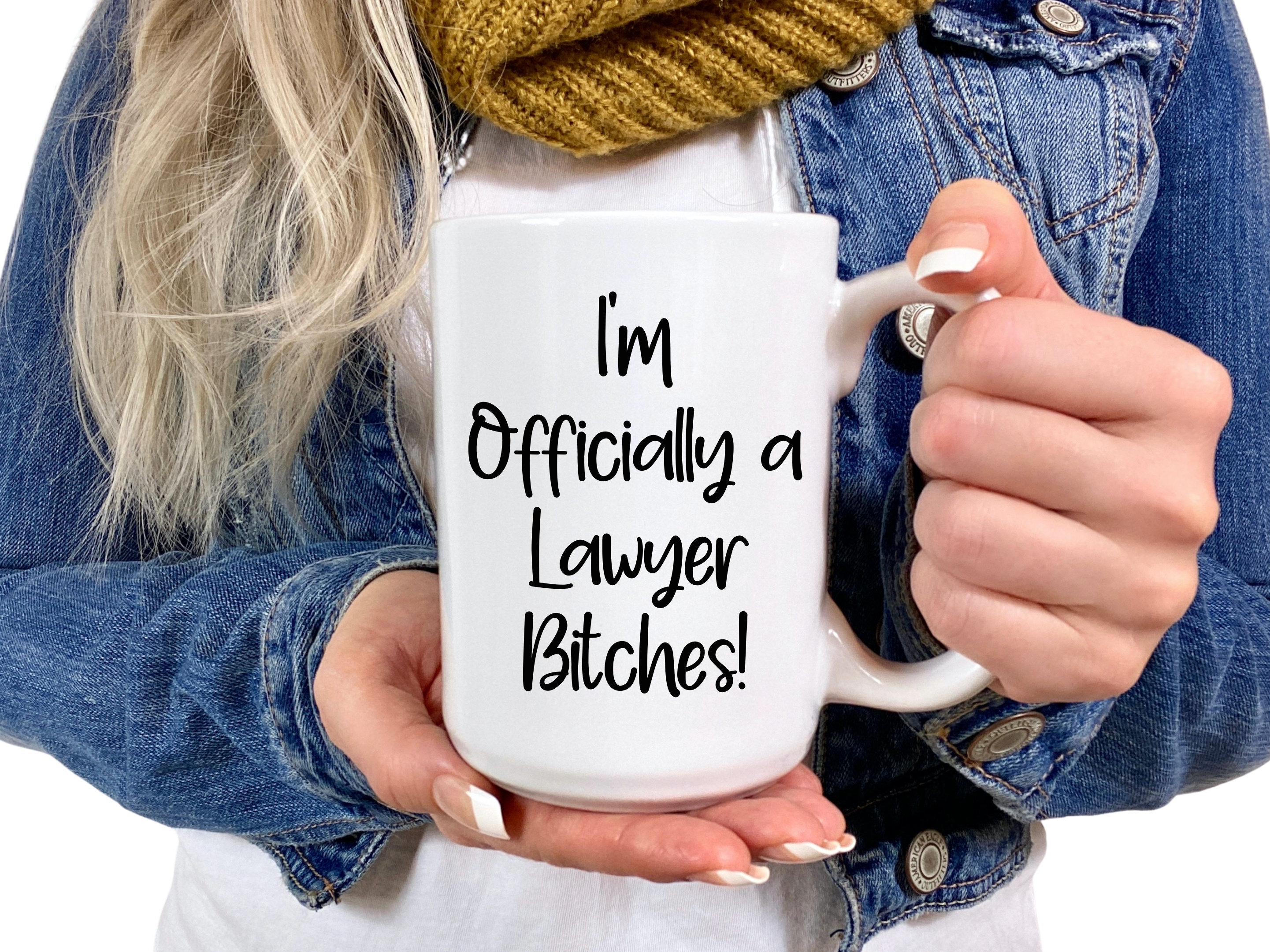 Funny Lawyer Graduation Gift Lawyer Mug Gift for Bar Exam Congratulations Graduation Gift  Passed the Bar New Lawyer Gift Law School Gift