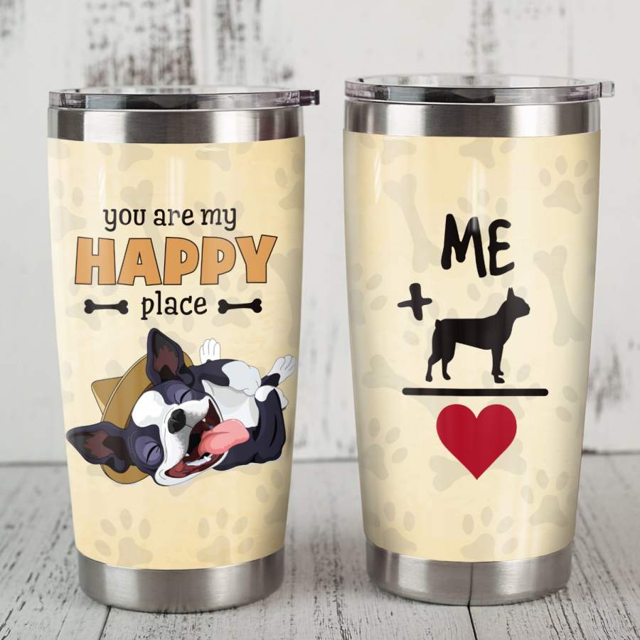 Boston Terrier Dog Steel Tumbler FB0503 73O47