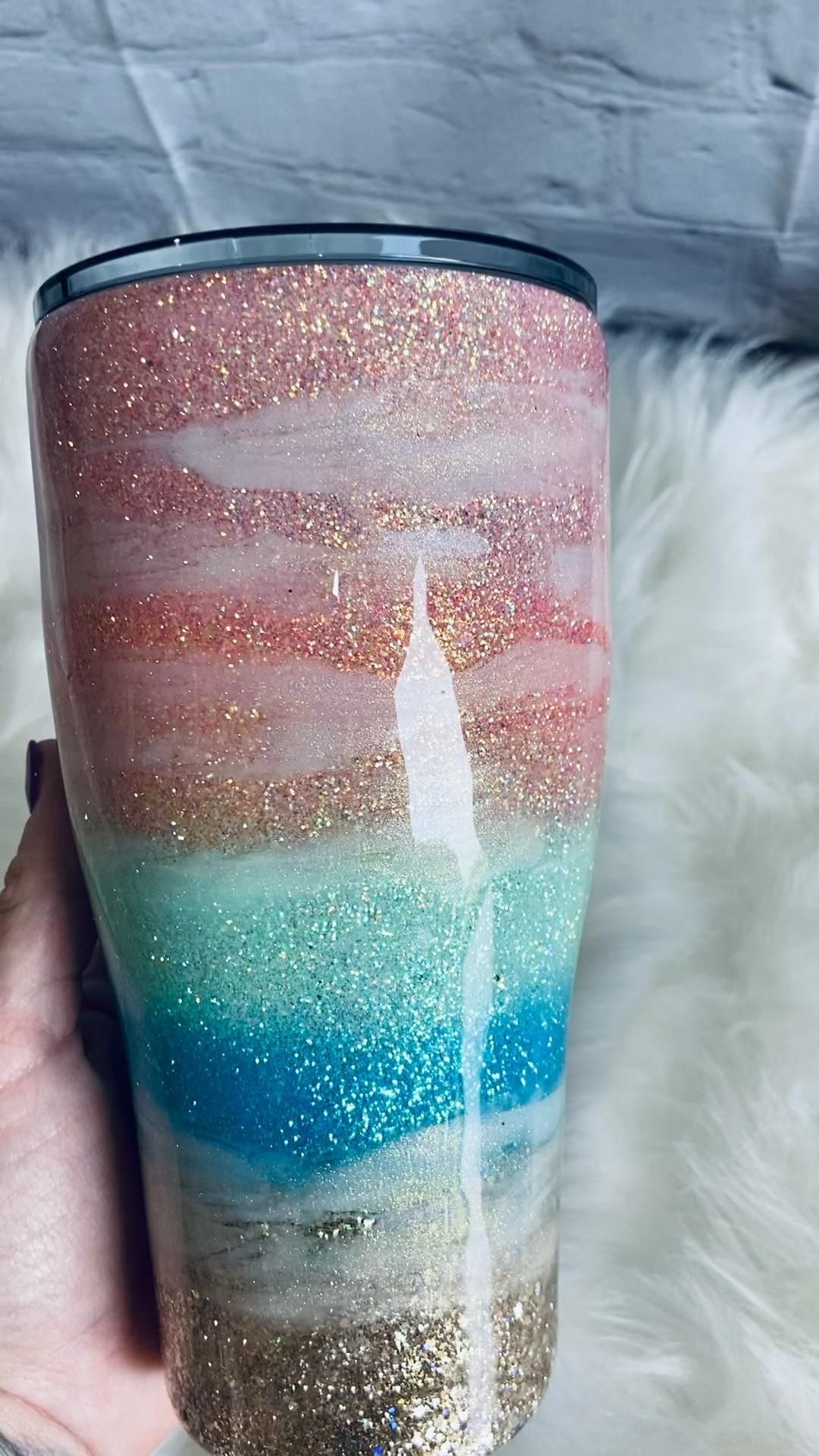 Pastel Beach Tumbler