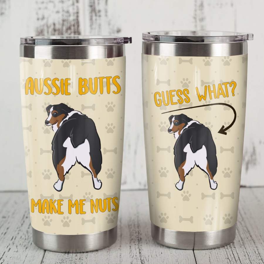 Australian Shepherd Dog Steel Tumbler MR0706 69O52