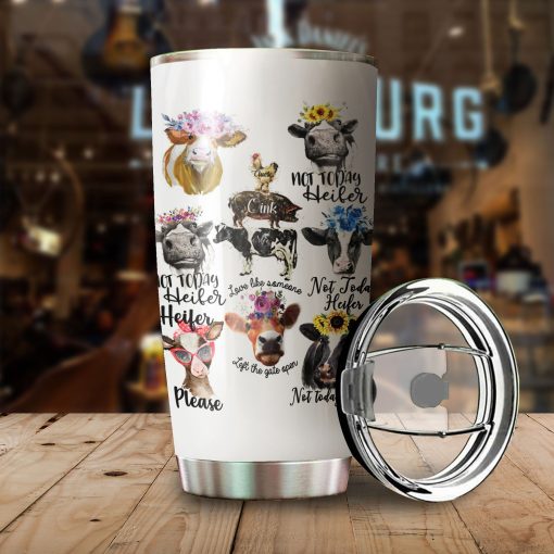 Love Cow Stainless Steel Tumbler, Mother’S Day Gifts, Christmas Gifts For Grandma, Gifts For Dad, Dad Day Gifts, Best Gifts For Mom