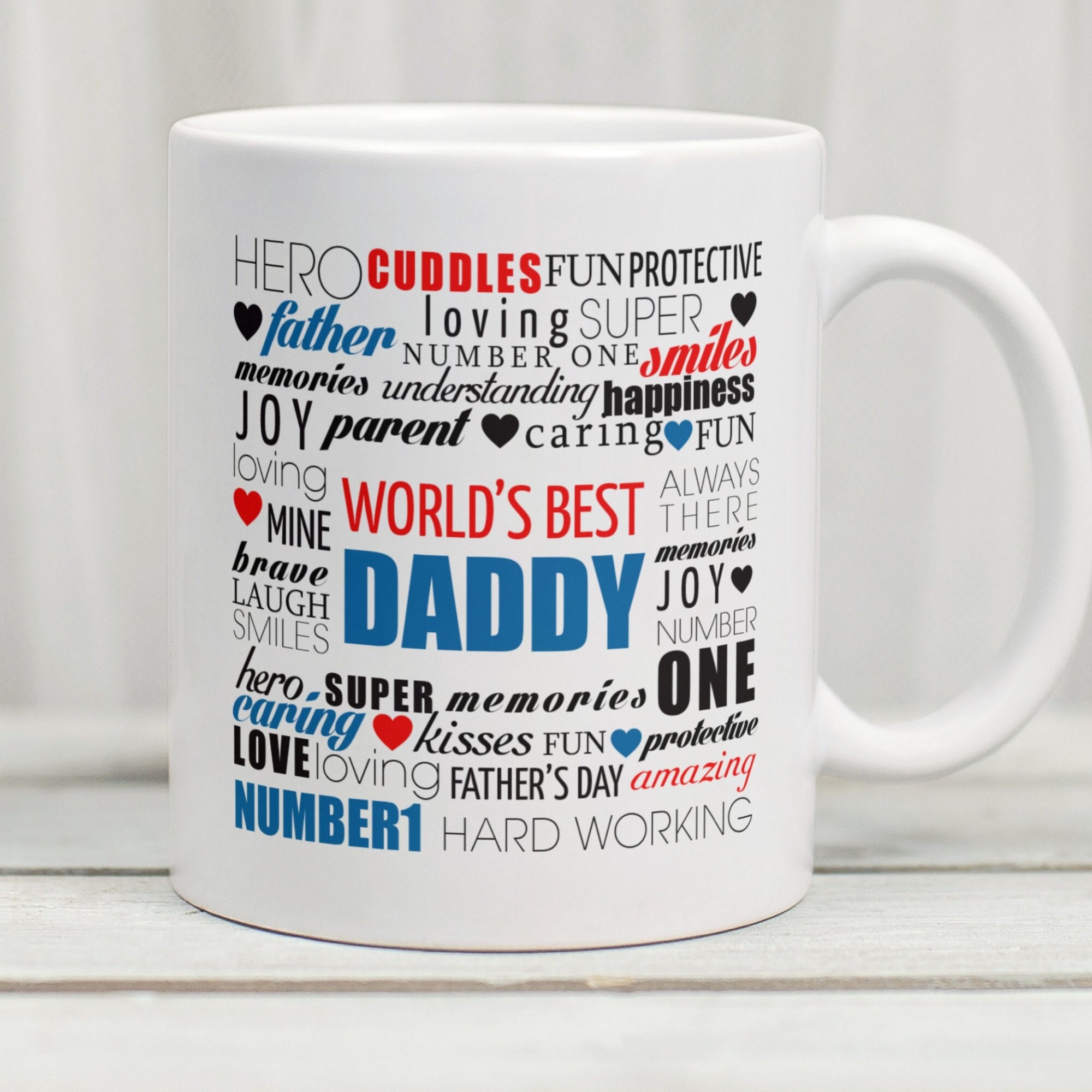 Worlds Best Daddy Mug, Dad Mug, Father’s Day Mug, Presents For Dad, Dad Birthday Gift, Father’s Day Gift From Daughter, Gifts For Dad