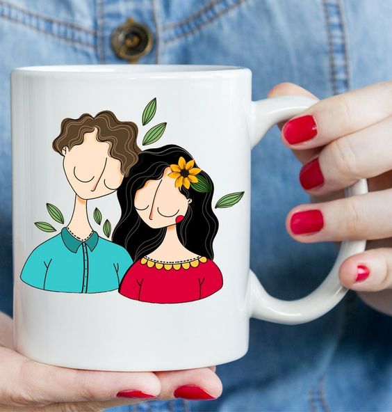 Tasse mit Namen liebe Valentinstag Geschenk Becher, Mug