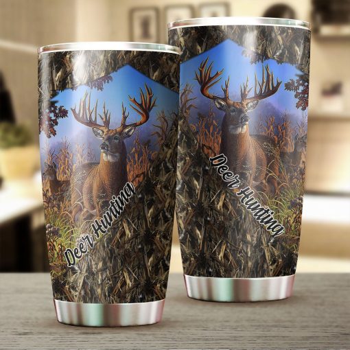 Deer Hunting Stainless Steel Tumbler, Birthday Gift Ideas, Birthday Gift For Sister, Gift Ideas For Dad, Best Gifts For Dad, Gift For Friend