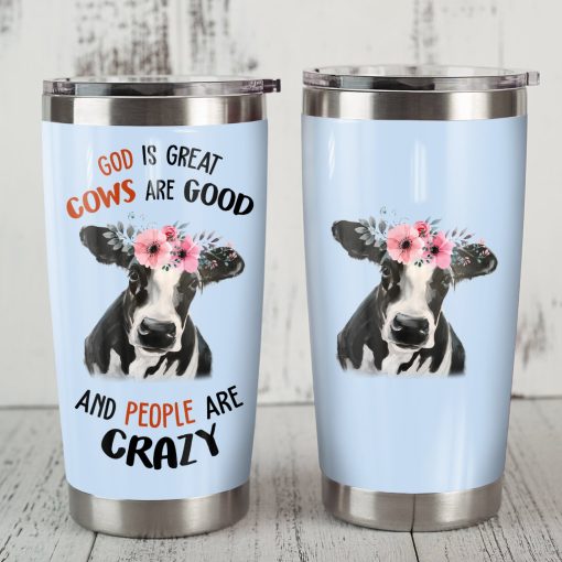 Cow Steel Tumbler