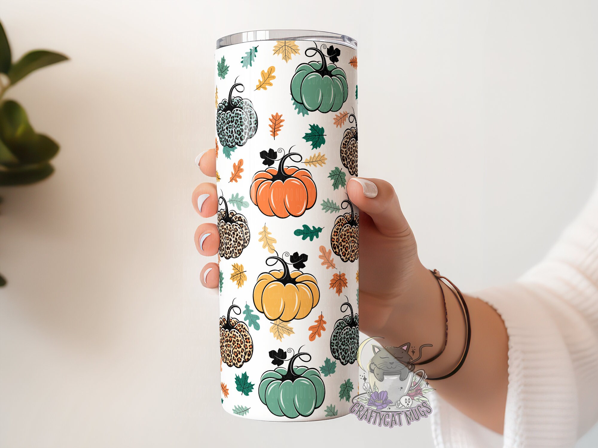 Fall Pumpkins Tumbler | Autumn Tumbler | Fall Cup