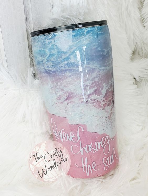 Forever Chasing the Sun Tumbler