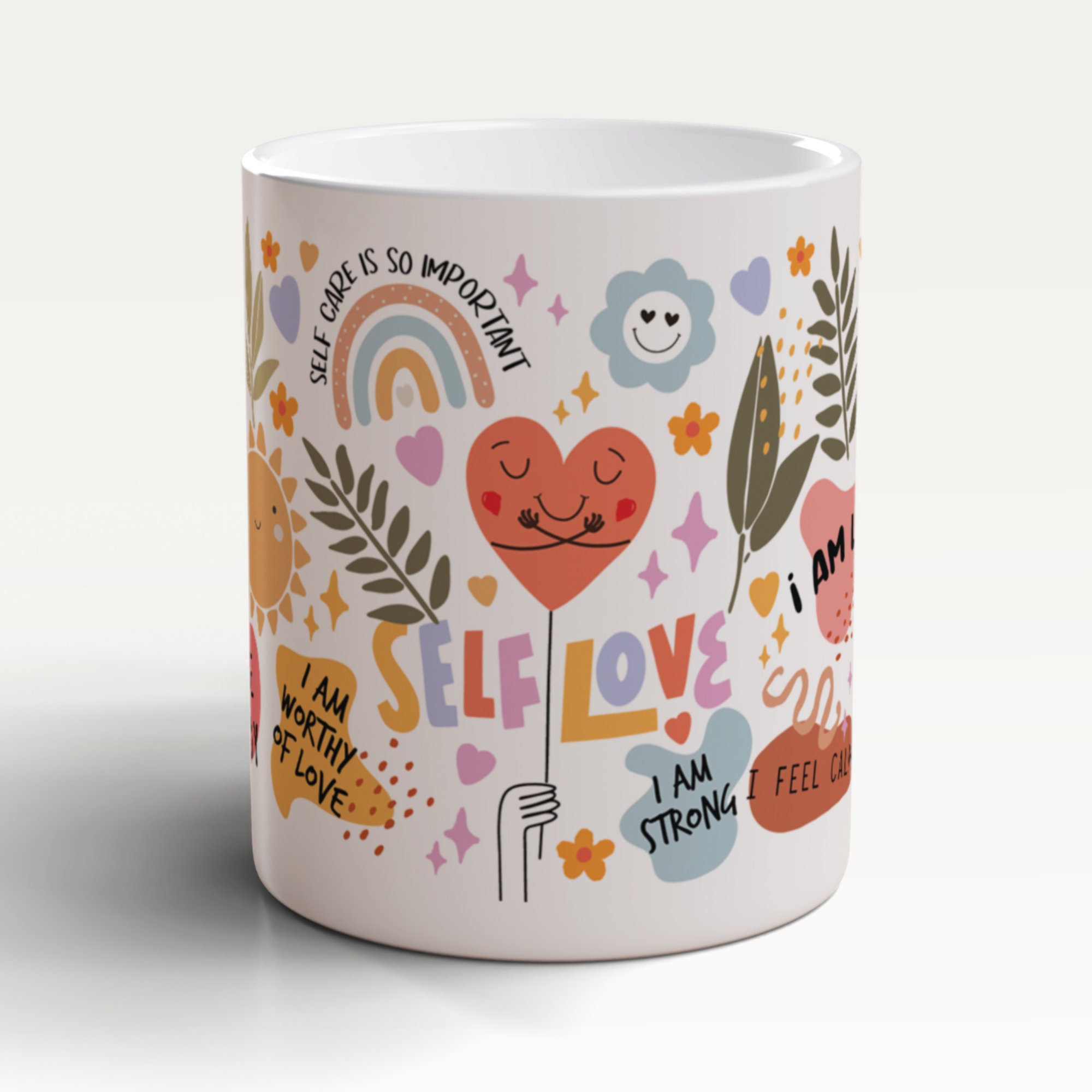 Self Love Mug, Love Mug, Affirmations Mug, Positive Affirmations Mug, Positivity Mug, Mindfulness Mug, Mindset Mug, Mugs Cute