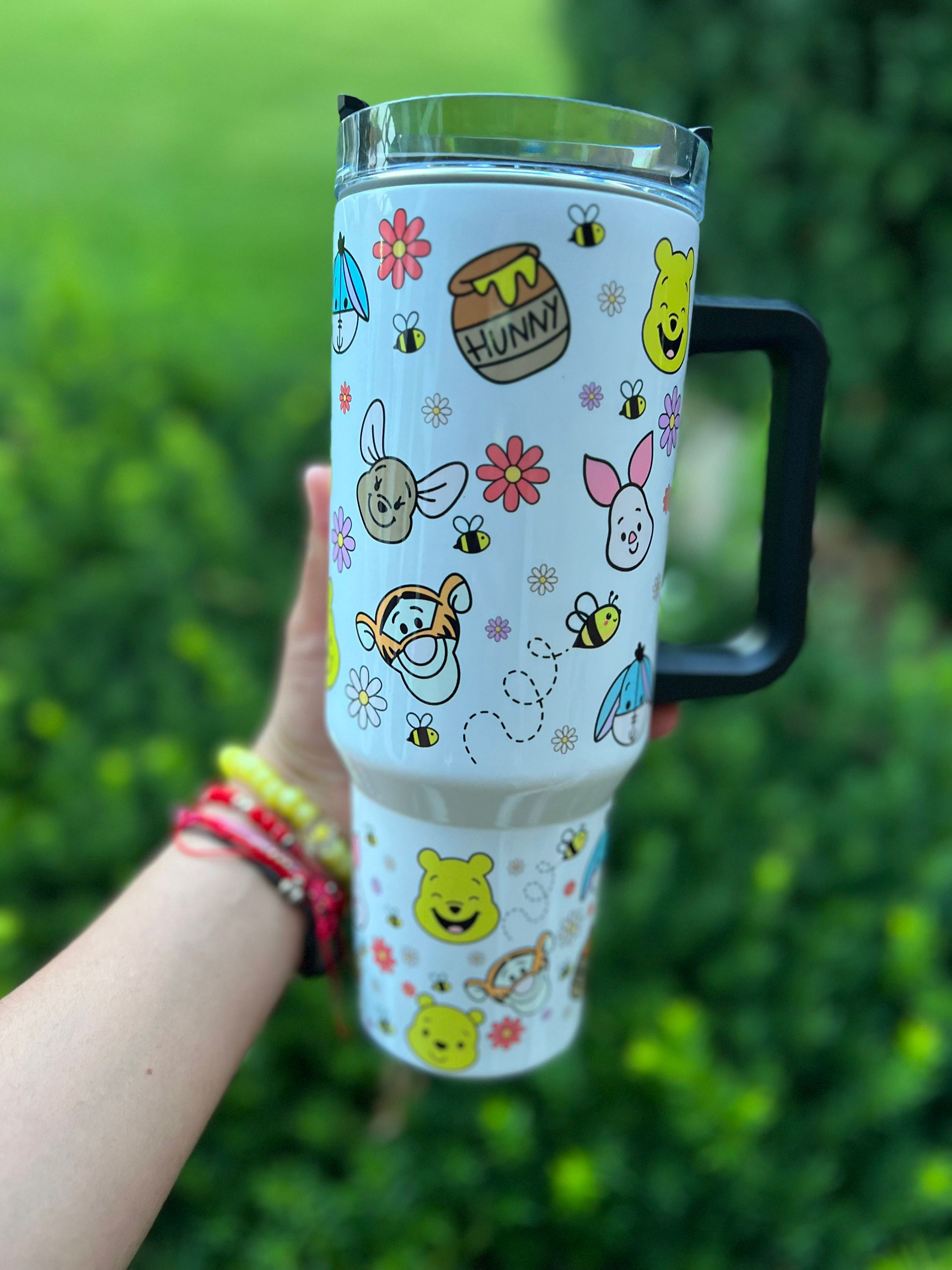 Bear & Friends 40oz Tumbler| Sublimation tumbler| Travel Tumbler | Customized Tumbler| 40oz quencher